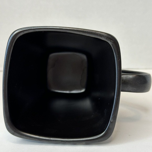 Beekman Home Brown & White Coffee Tea Mug Cup Square Marble Effect - Picture 6 of 9